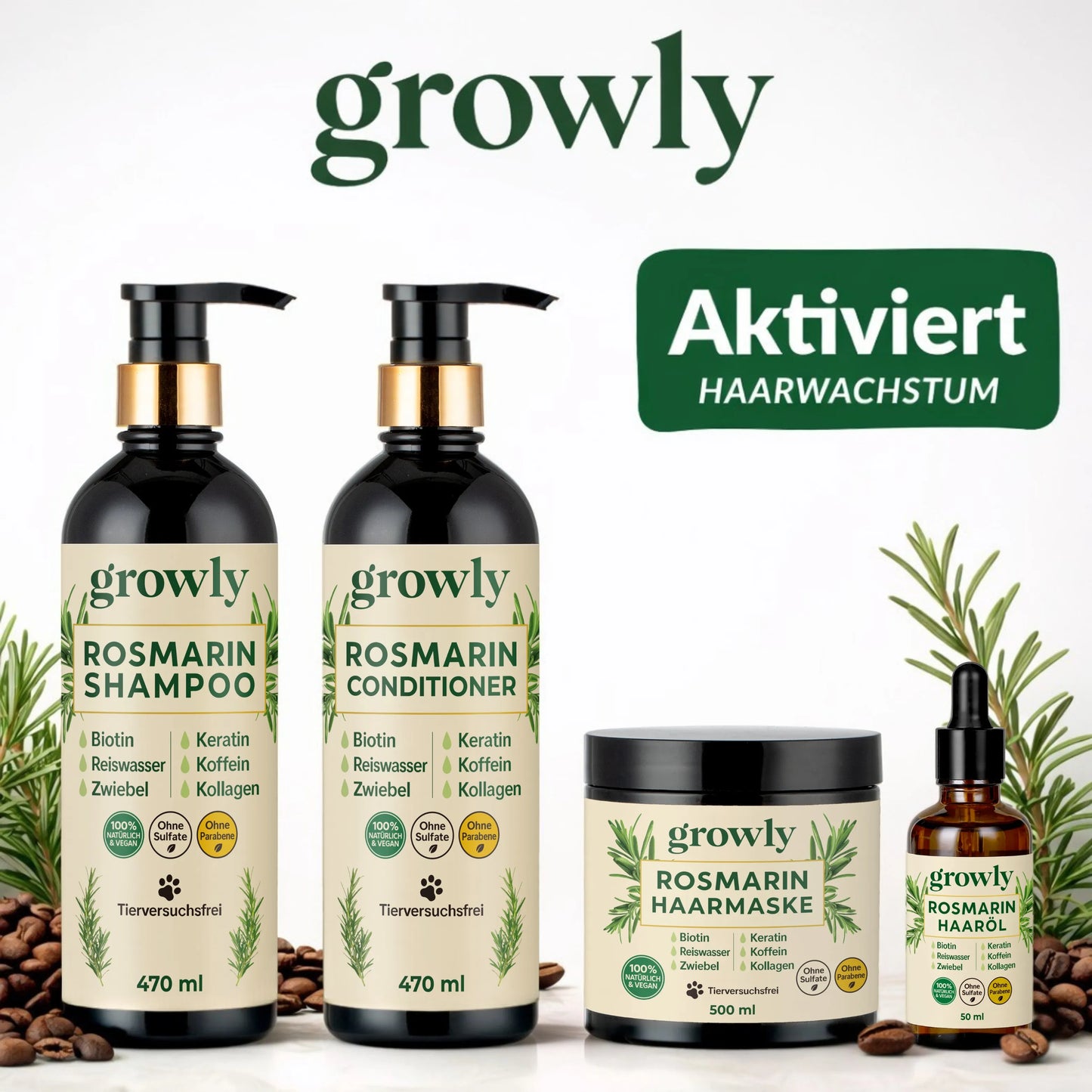 Haarwachstums-Set